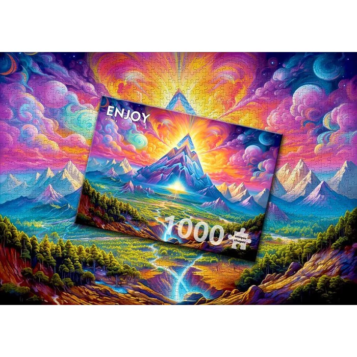Enjoy Puzzle - 2230 - Woodland Pyramids - 1000 db-os puzzle