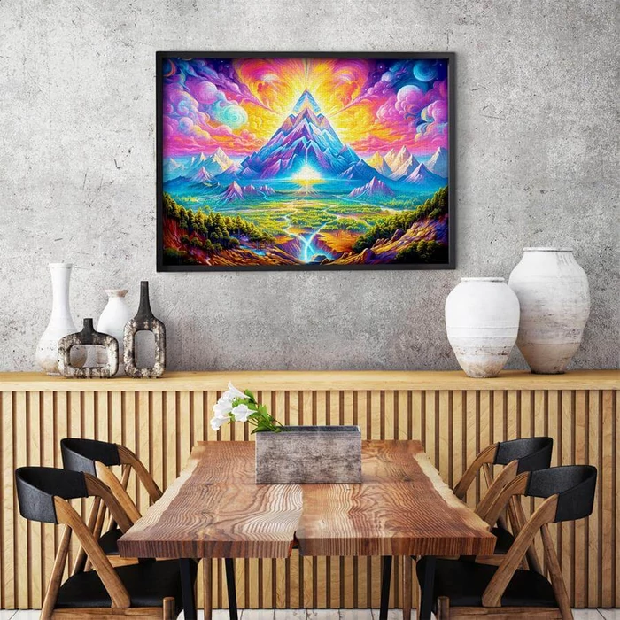 Enjoy Puzzle - 2230 - Woodland Pyramids - 1000 db-os puzzle