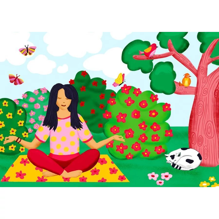 Enjoy Puzzle - 2052 - Yoga in the Park - 1000 db-os puzzle