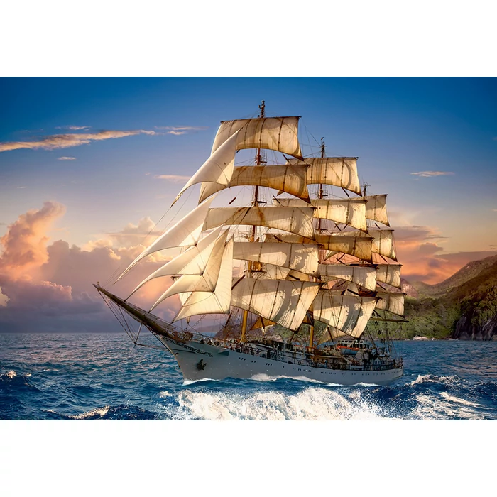 Castorland C-151431 - Hajókázás napnyugtakor - 1500 db-os puzzle