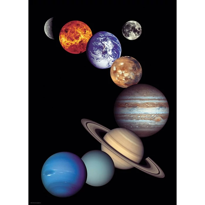 EuroGraphics 6000-0100 - NASA - Solar System - 1000 db-os puzzle