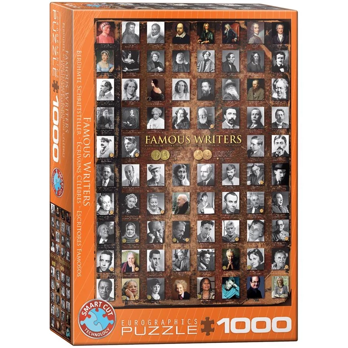 EuroGraphics 6000-0249 - Famous Writers - 1000 db-os puzzle