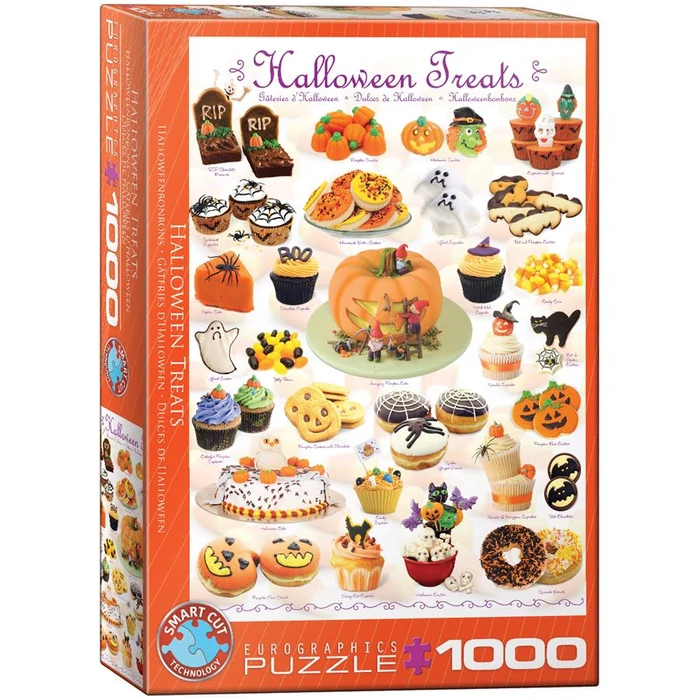 EuroGraphics 6000-0432 - Halloween Treats - 1000 db-os puzzle