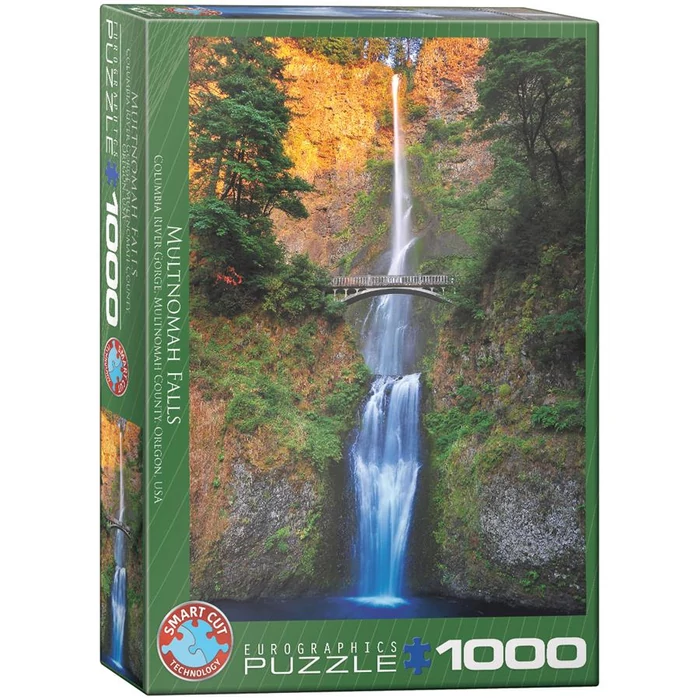 EuroGraphics 6000-0546 - Multnomah Falls, Oregon - 1000 db-os puzzle