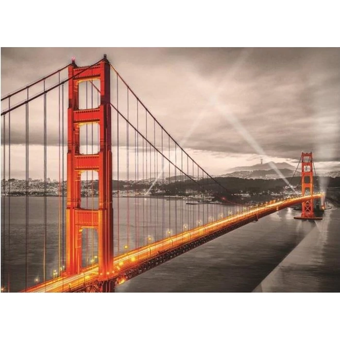 EuroGraphics 6000-0663 - San Francisco, Golden Gate Bridge - 1000 db-os puzzle