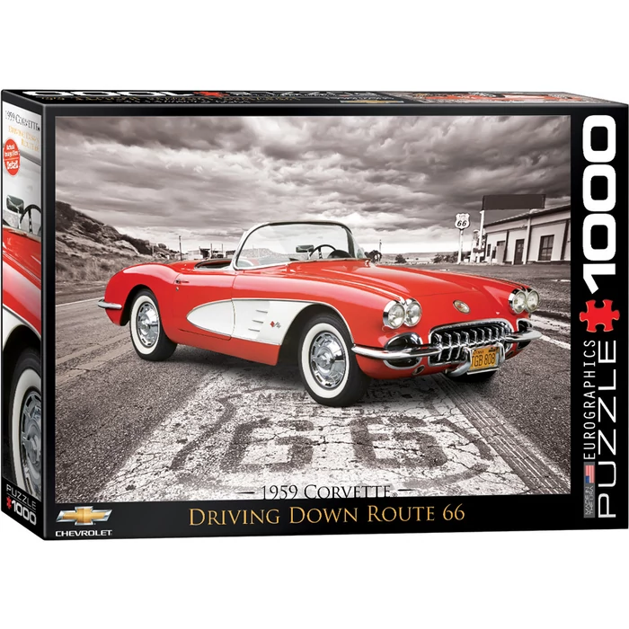 EuroGraphics 6000-0665 - 1959 Corvette - 1000 db-os puzzle
