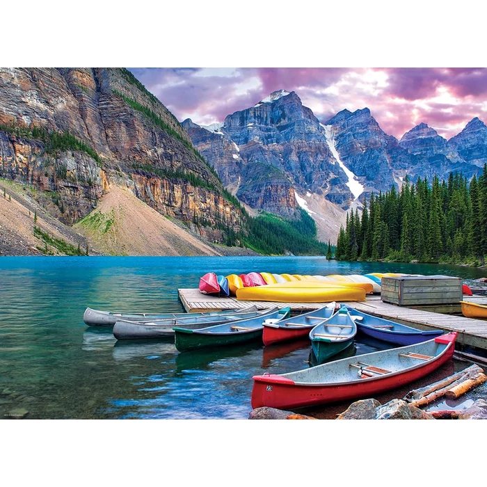 EuroGraphics 6000-0693 - Canoes on the Lake - 1000 db-os puzzle