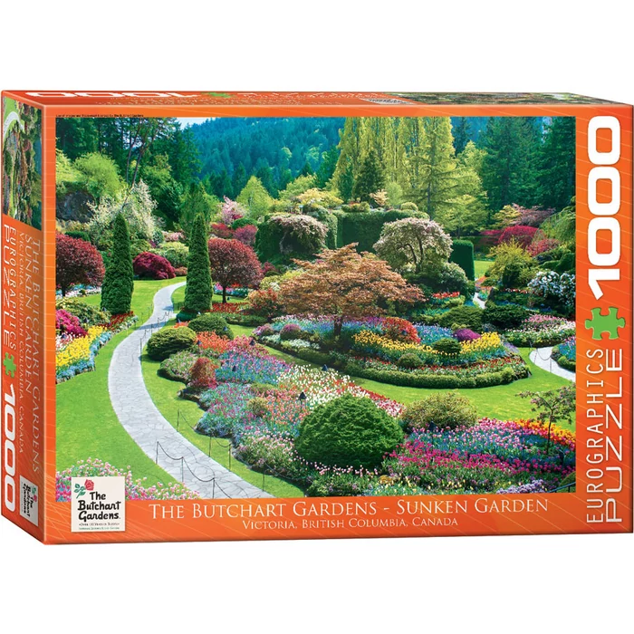 EuroGraphics 6000-0700 - Sunken Garden - 1000 db-os puzzle