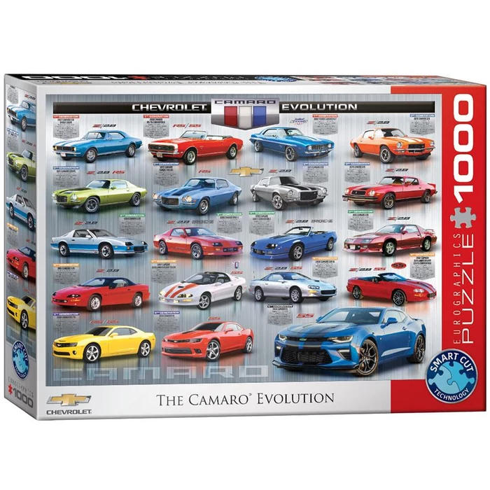 EuroGraphics 6000-0733 - Chevrolet Camaro Evolution - 1000 db-os puzzle