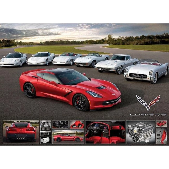EuroGraphics 6000-0736 - Chevrolet Corvette Stingray - 1000 db-os puzzle