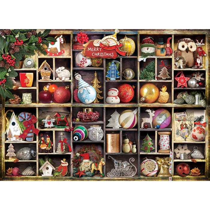 EuroGraphics 6000-0759 - Christmas Ornaments - 1000 db-os puzzle