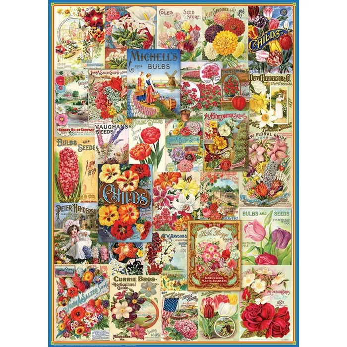 EuroGraphics 6000-0806 - Flowers - 1000 db-os puzzle