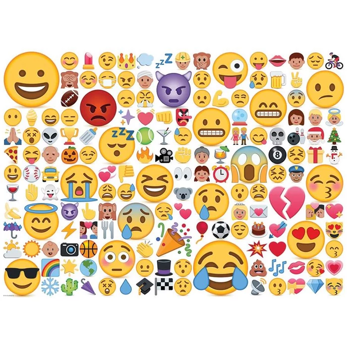 EuroGraphics 6000-0816 - Emojipuzzle - 1000 db-os puzzle