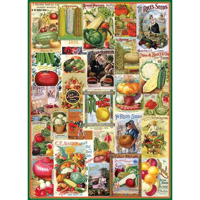 EuroGraphics 6000-0817 - Vegetables - 1000 db-os puzzle