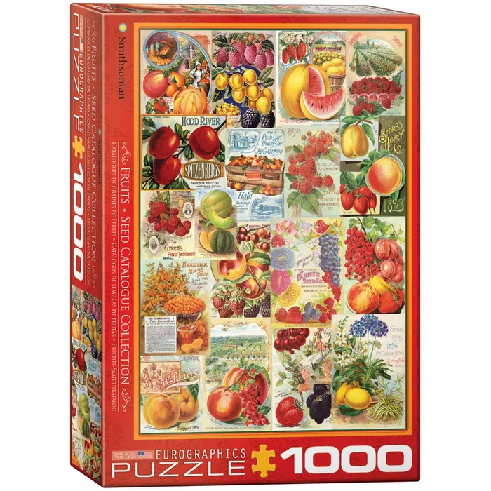 EuroGraphics 6000-0818 - Fruits - 1000 db-os puzzle