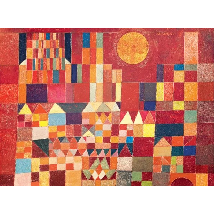 EuroGraphics 6000-0836 - Castle and Sun, Klee - 1000 db-os puzzle