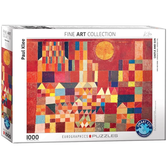 EuroGraphics 6000-0836 - Castle and Sun, Klee - 1000 db-os puzzle