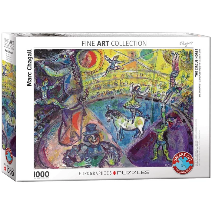 EuroGraphics 6000-0851 - The Circus Horse, Chagall - 1000 db-os puzzle