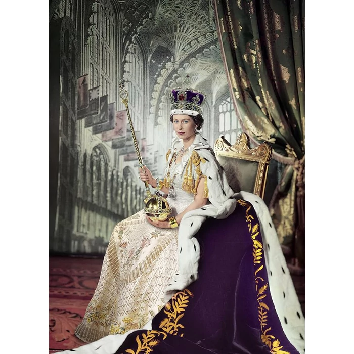 EuroGraphics 6000-0919 - Queen Elizabeth II - 1000 db-os puzzle