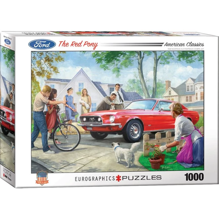 EuroGraphics 6000-0956 - The Red Pony - 1000 db-os puzzle