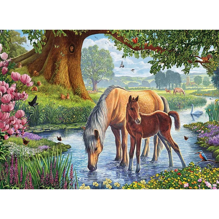 EuroGraphics 6000-0976 - The Fell Ponies, Steve Crisp - 1000 db-os puzzle