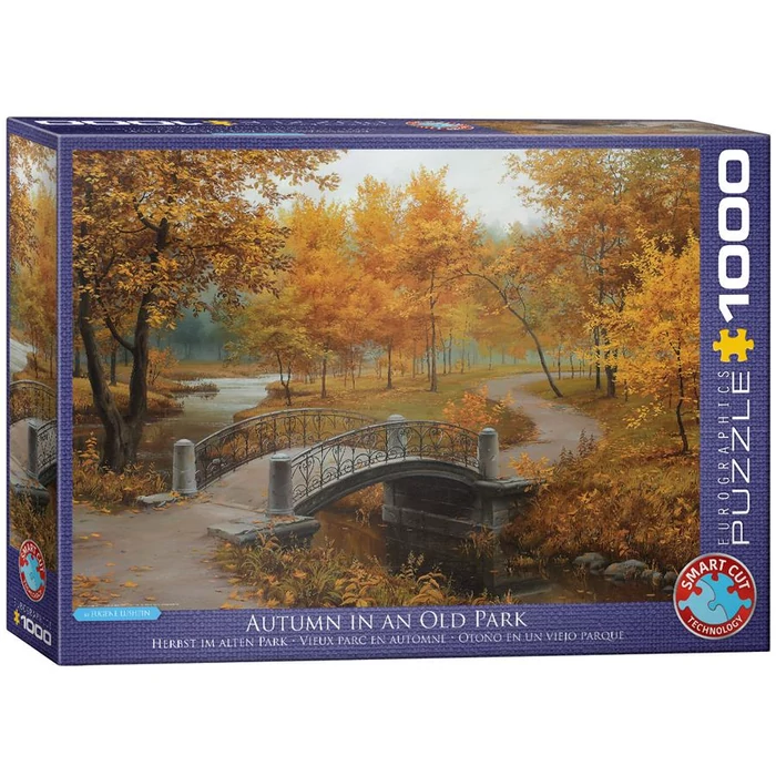 EuroGraphics 6000-0979 - Autumn in an Old Park, Eugene Lushpin - 1000 db-os puzzle