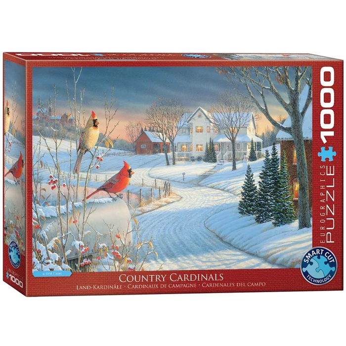 EuroGraphics 6000-0981 - Country Cardinals, Sam Timm - 1000 db-os puzzle