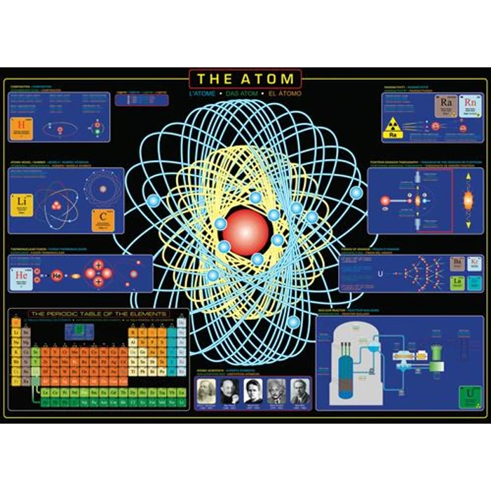 EuroGraphics 6000-1002 - The Atom - 1000 db-os puzzle