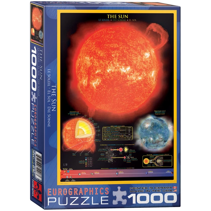 EuroGraphics 6000-1008 - The Sun - 1000 db-os puzzle