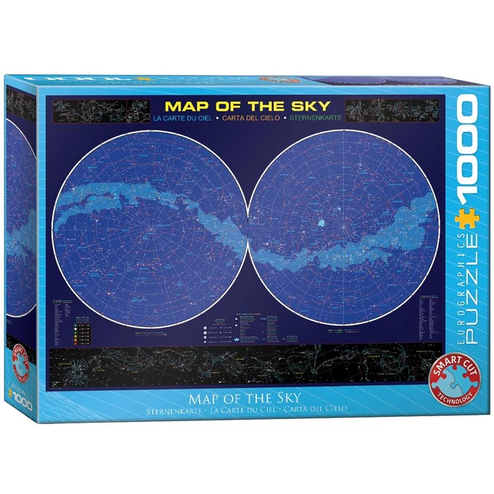 EuroGraphics 6000-1010 - Map of the Sky - 1000 db-os puzzle
