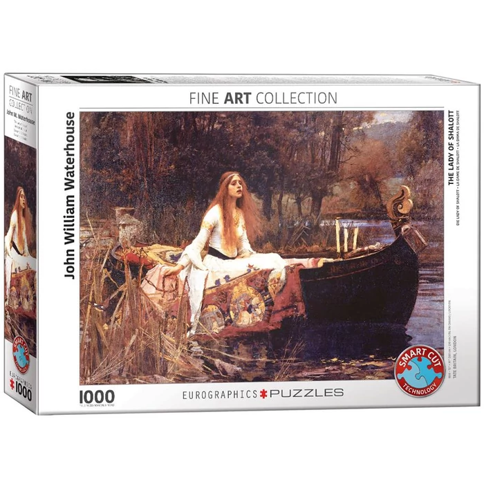EuroGraphics 6000-1133 - The Lady of Shalott, Waterhouse - 1000 db-os puzzle