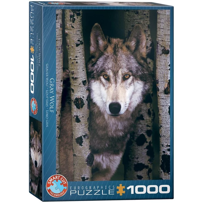 EuroGraphics 6000-1244 - Gray Wolf - 1000 db-os puzzle
