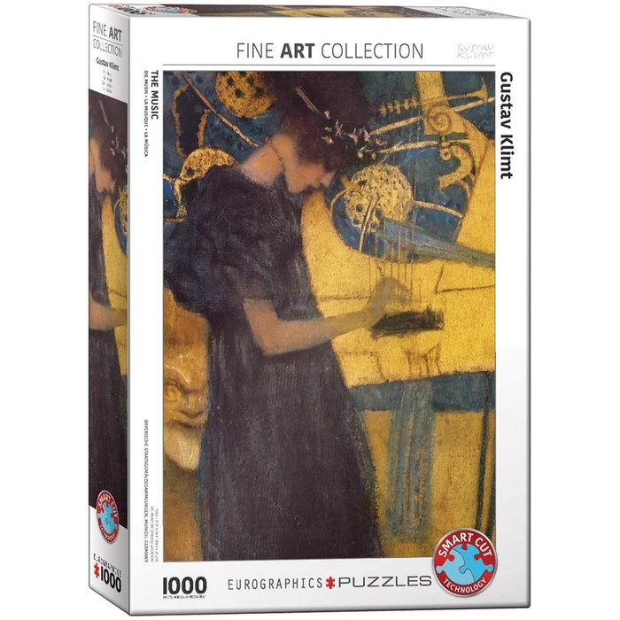 EuroGraphics 6000-1991 - The Music - Gustav Klimt - 1000 db-os puzzle