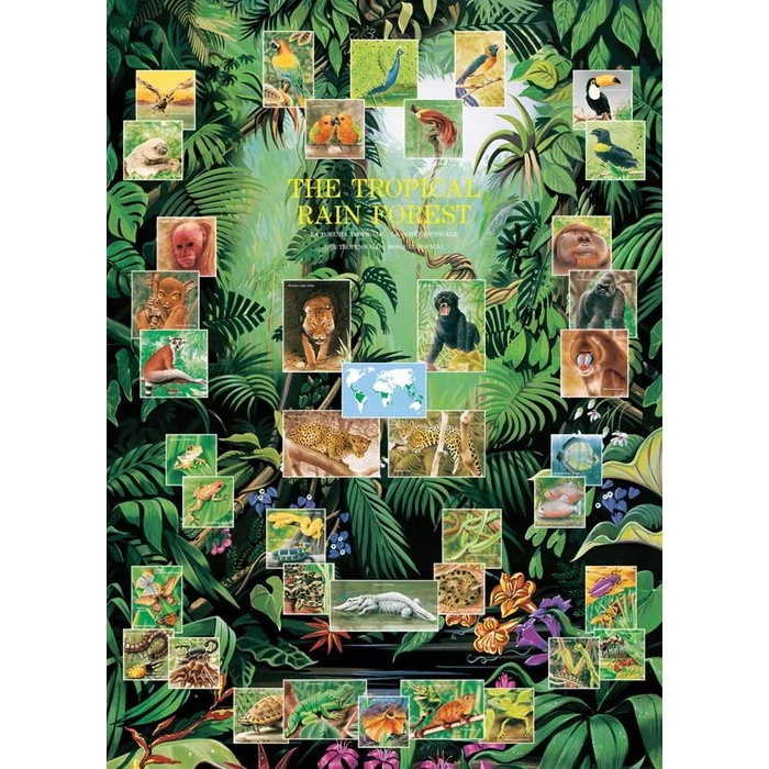 EuroGraphics 6000-2790 - The Tropical Rain Forest - 1000 db-os puzzle