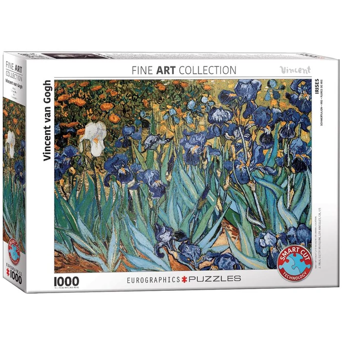 EuroGraphics 6000-4364 - Irises, Van Gogh - 1000 db-os puzzle