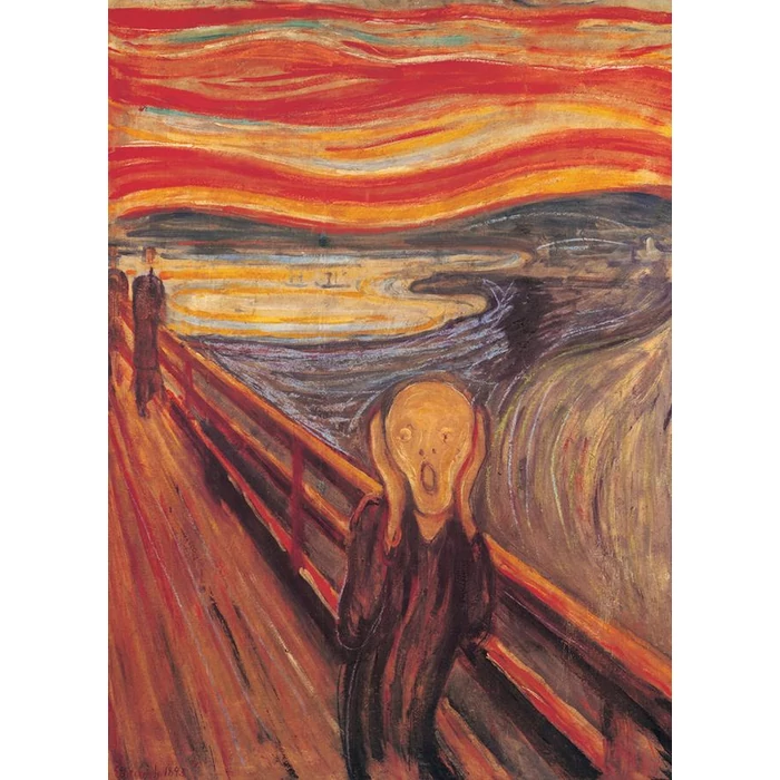 EuroGraphics 6000-4489 - The Scream, Munch - 1000 db-os puzzle