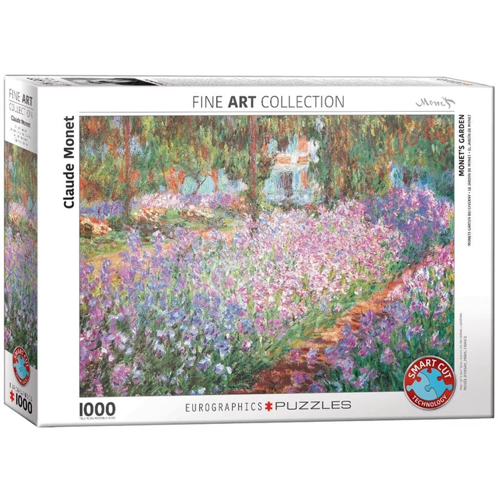 EuroGraphics 6000-4908 - Monet's Garden, Monet - 1000 db-os puzzle