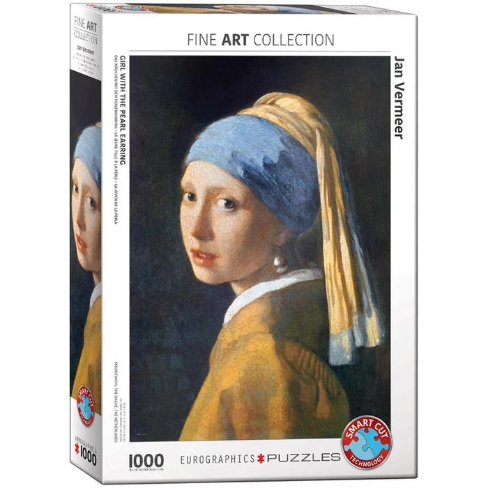 EuroGraphics 6000-5158 - Girl with the Pearl Earring, Vermer - 1000 db-os puzzle