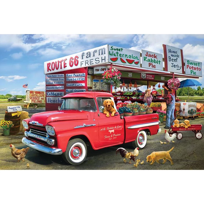 EuroGraphics 6000-5337 - 1959 Chevrolet - The Apache Truck - 1000 db-os puzzle