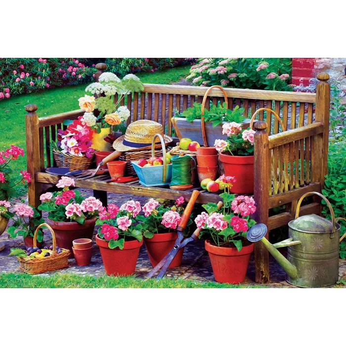 EuroGraphics 6000-5345 - Garden Bench - 1000 db-os puzzle