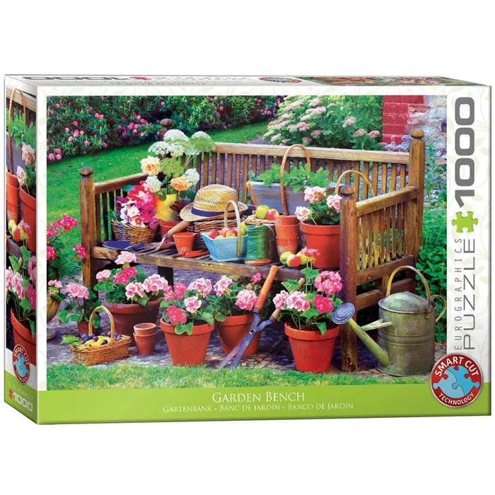 EuroGraphics 6000-5345 - Garden Bench - 1000 db-os puzzle