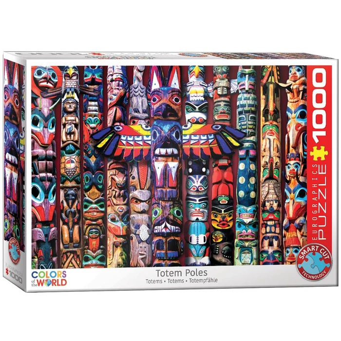 EuroGraphics 6000-5349 - Totem Poles - 1000 db-os puzzle