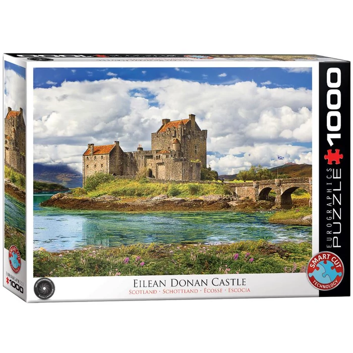 EuroGraphics 6000-5375 - Eilan Donan Castle, Scotland - 1000 db-os puzzle