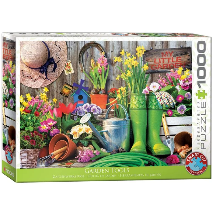EuroGraphics 6000-5391 - Garden Tools - 1000 db-os puzzle