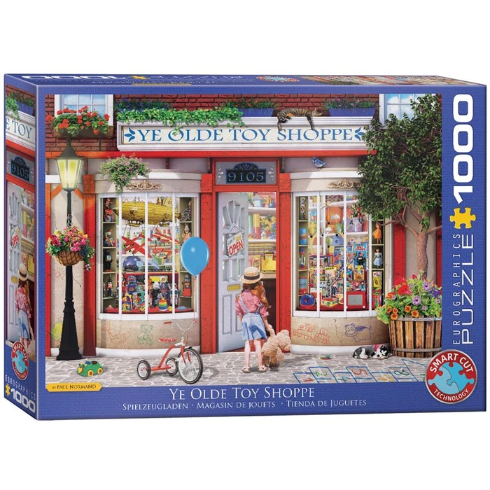 EuroGraphics 6000-5406 - Ye Olde Toy Shoppe, Paul Normand - 1000 db-os puzzle