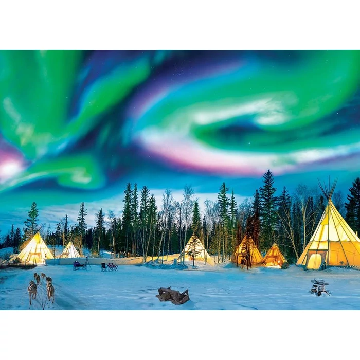 EuroGraphics 6000-5435 - Northern Lights - 1000 db-os puzzle