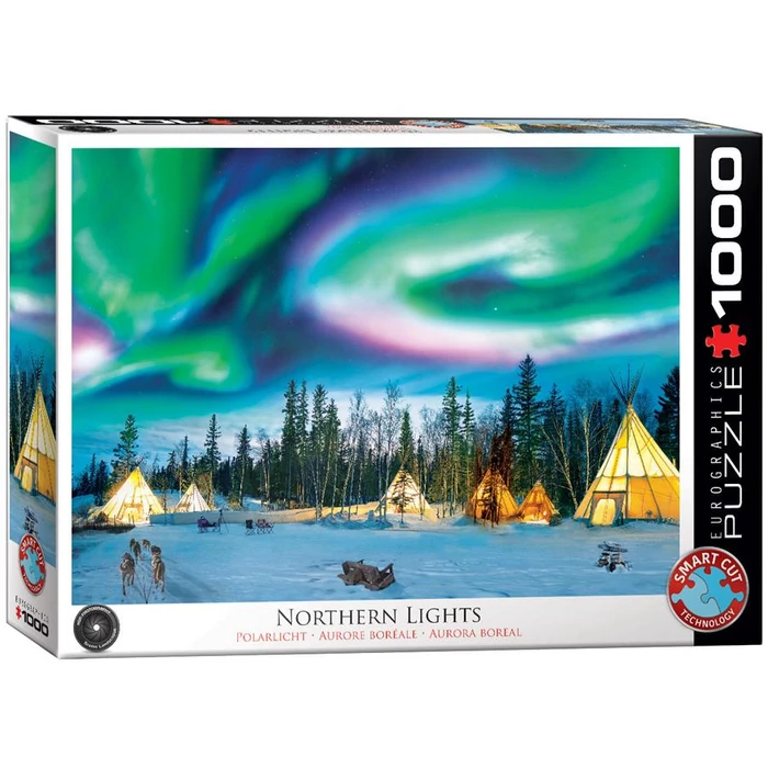 EuroGraphics 6000-5435 - Northern Lights - 1000 db-os puzzle