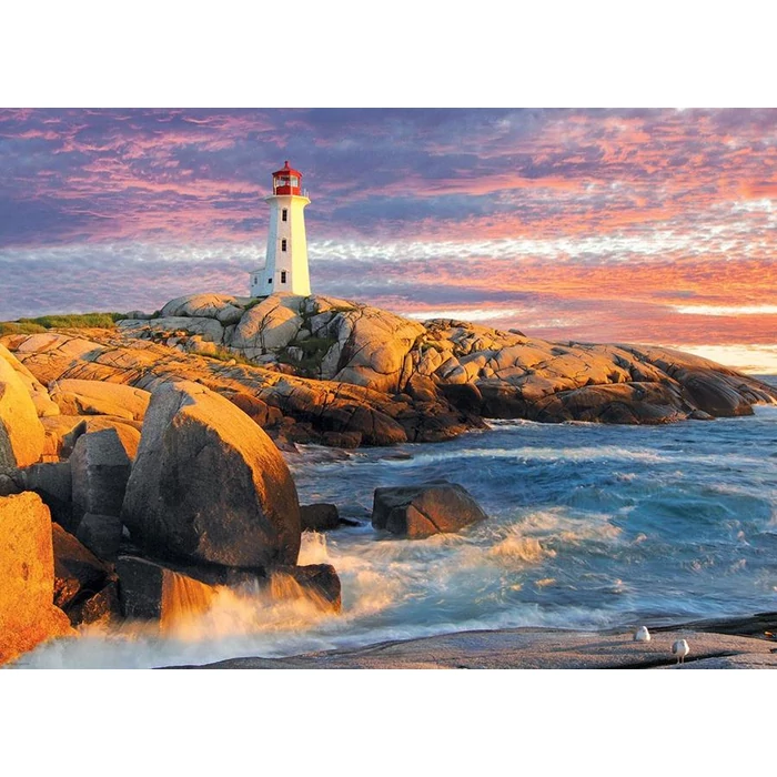 EuroGraphics 6000-5437 - Peggy's Cove Lighthouse, Nova Scotia - 1000 db-os puzzle