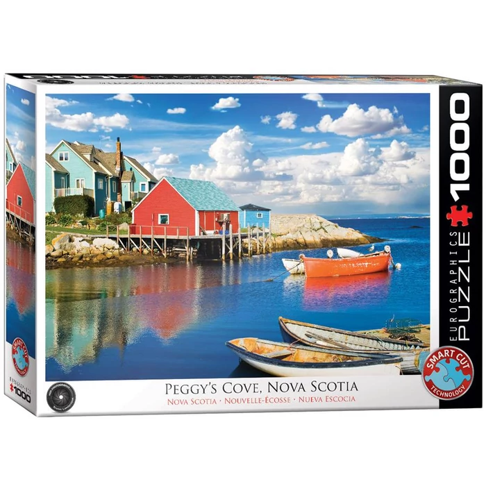 EuroGraphics 6000-5438 - Peggy's Cove, Nova Scotia - 1000 db-os puzzle