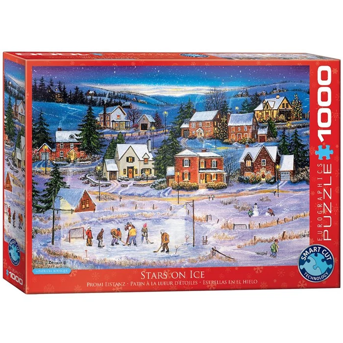 EuroGraphics 6000-5440 - Stars on Ice, Bourque - 1000 db-os puzzle